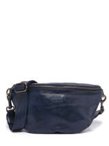 Heuptasje Cow Leder Basilic pepper Blauw cow BCOW54